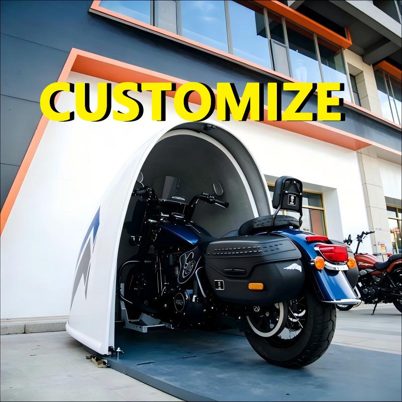 Outdoor Furniture Store - Gudang Motor Tahan Badai Parah Ukuran