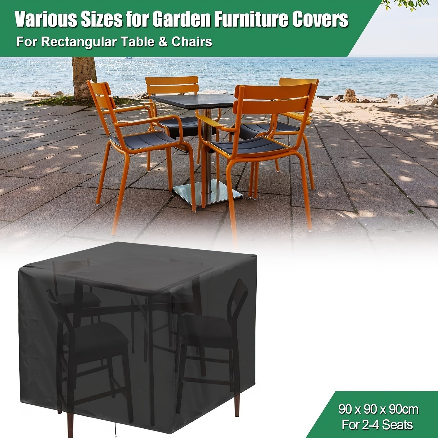 Outdoor Furniture Covers Waterproof - Penutup Furnitur Taman Luar Ruangan 210D