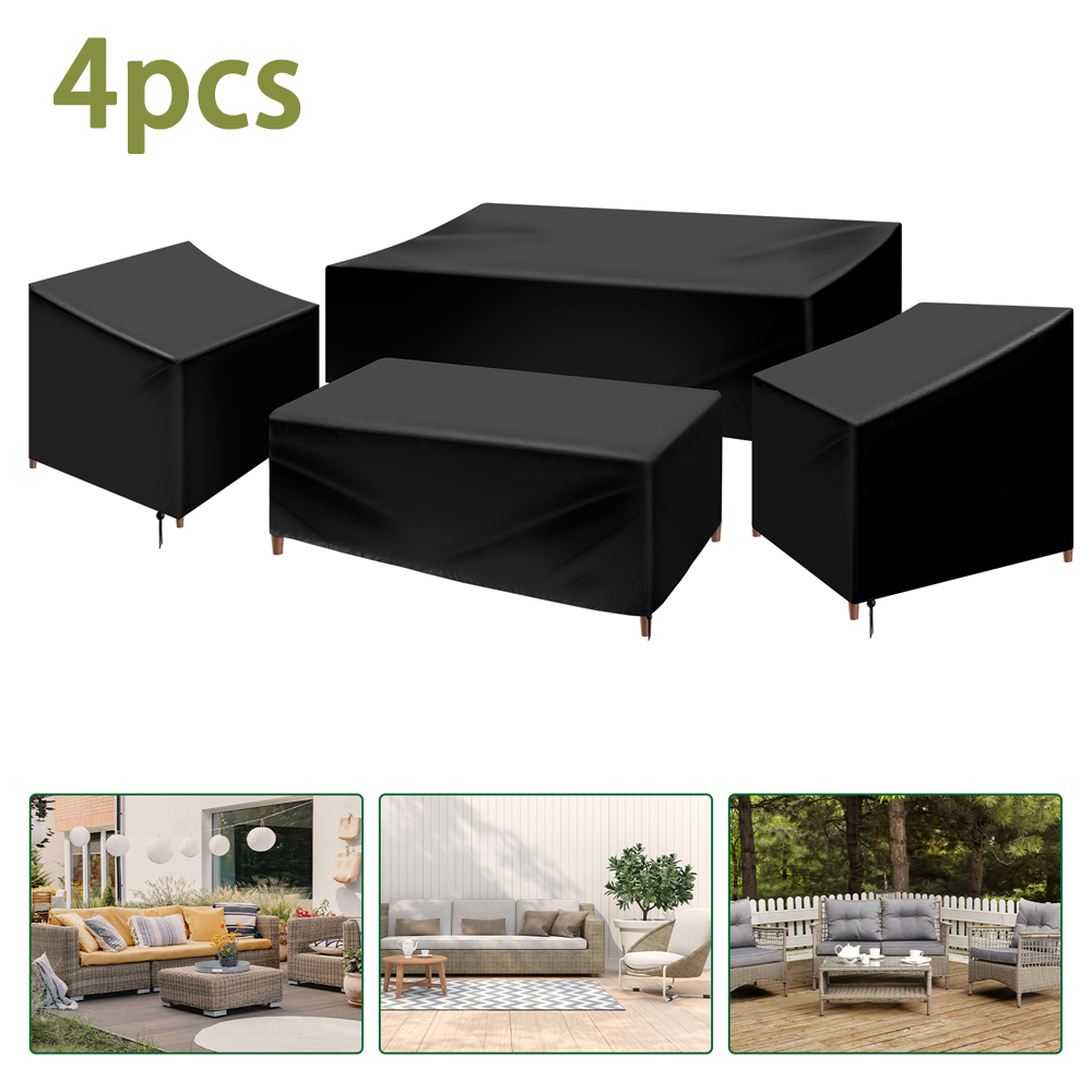 Outdoor Furniture Deals - 4 buah Set penutup furnitur teras