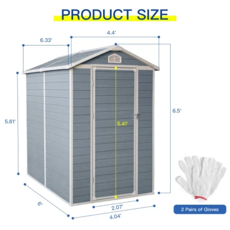 Kit Gudang Penyimpanan Luar Ru - Outdoor Furniture Store ulasan dan harga