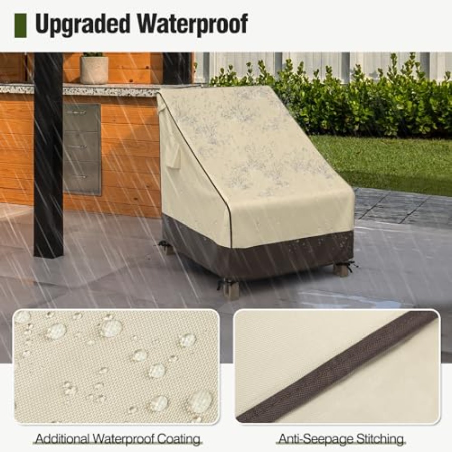 Penutup Kursi Teras Tahan Air, - Outdoor Furniture Covers Waterproof ulasan dan harga
