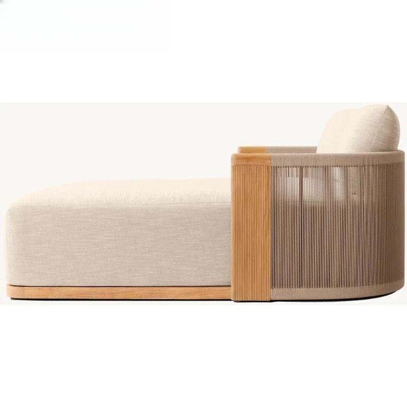 Kursi Santai Kayu Jati Tahan C - Outdoor Daybed Furniture ulasan dan harga