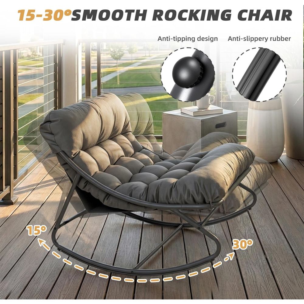 Kursi Goyang Papasan Ukuran Be - Outdoor Furniture Without Cushions ulasan dan harga
