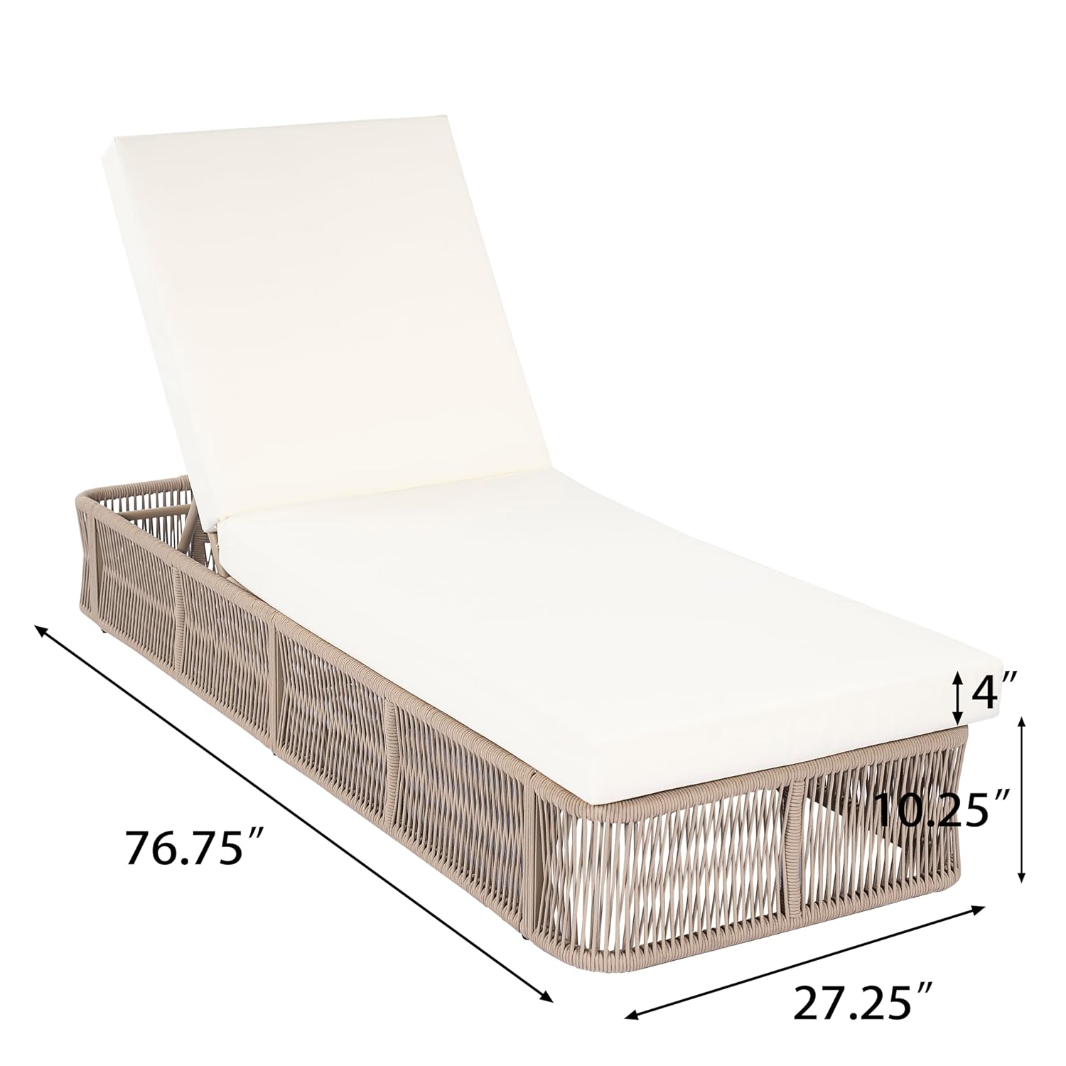 Kursi Santai Tali Anyaman deng - Outdoor Furniture Without Cushions ulasan dan harga