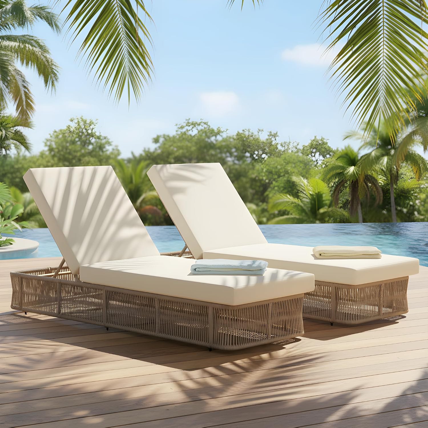 Kursi Santai Tali Anyaman deng - Outdoor Furniture Without Cushions ulasan dan harga