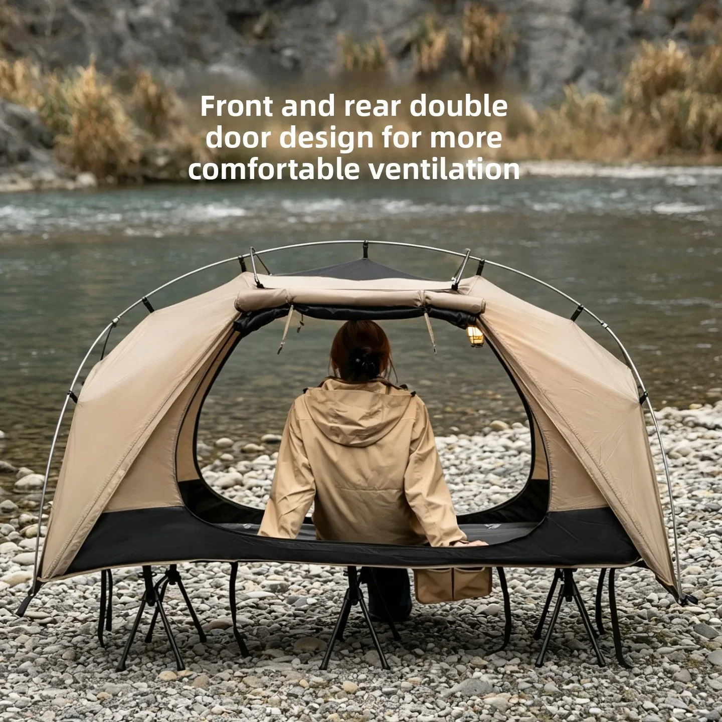 MOUNTAINHIKER Tenda Tempat Tid - Outdoor Daybed Furniture ulasan dan harga