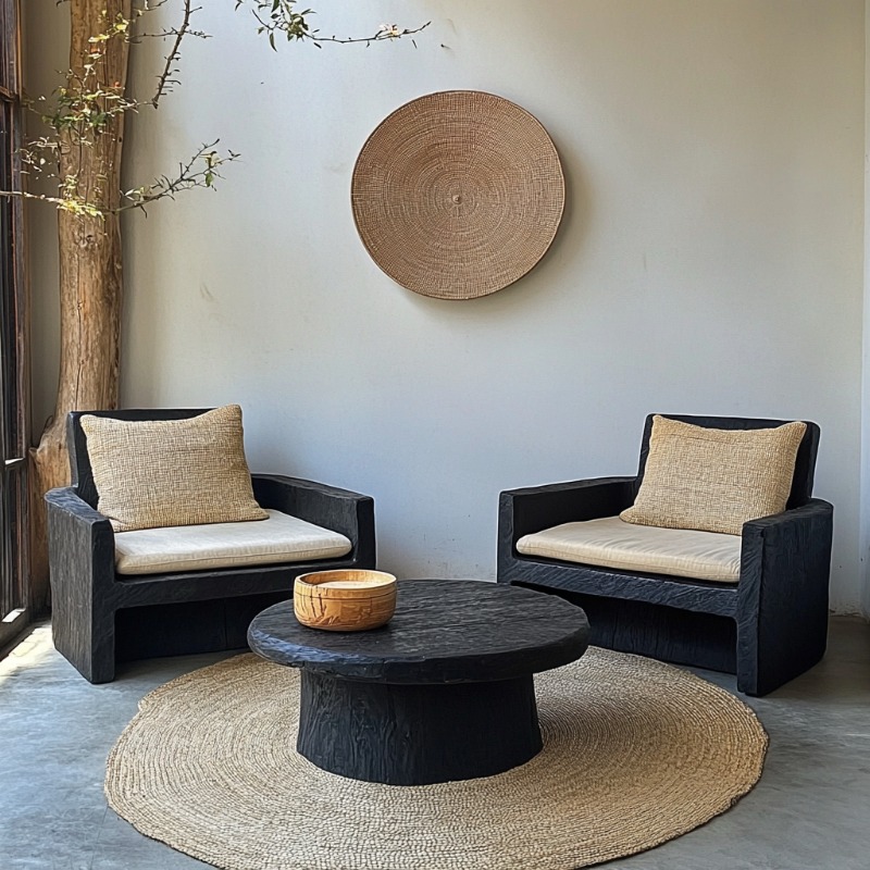 Set Furnitur Taman Retro Plast - Outdoor Furniture Upholstery ulasan dan harga