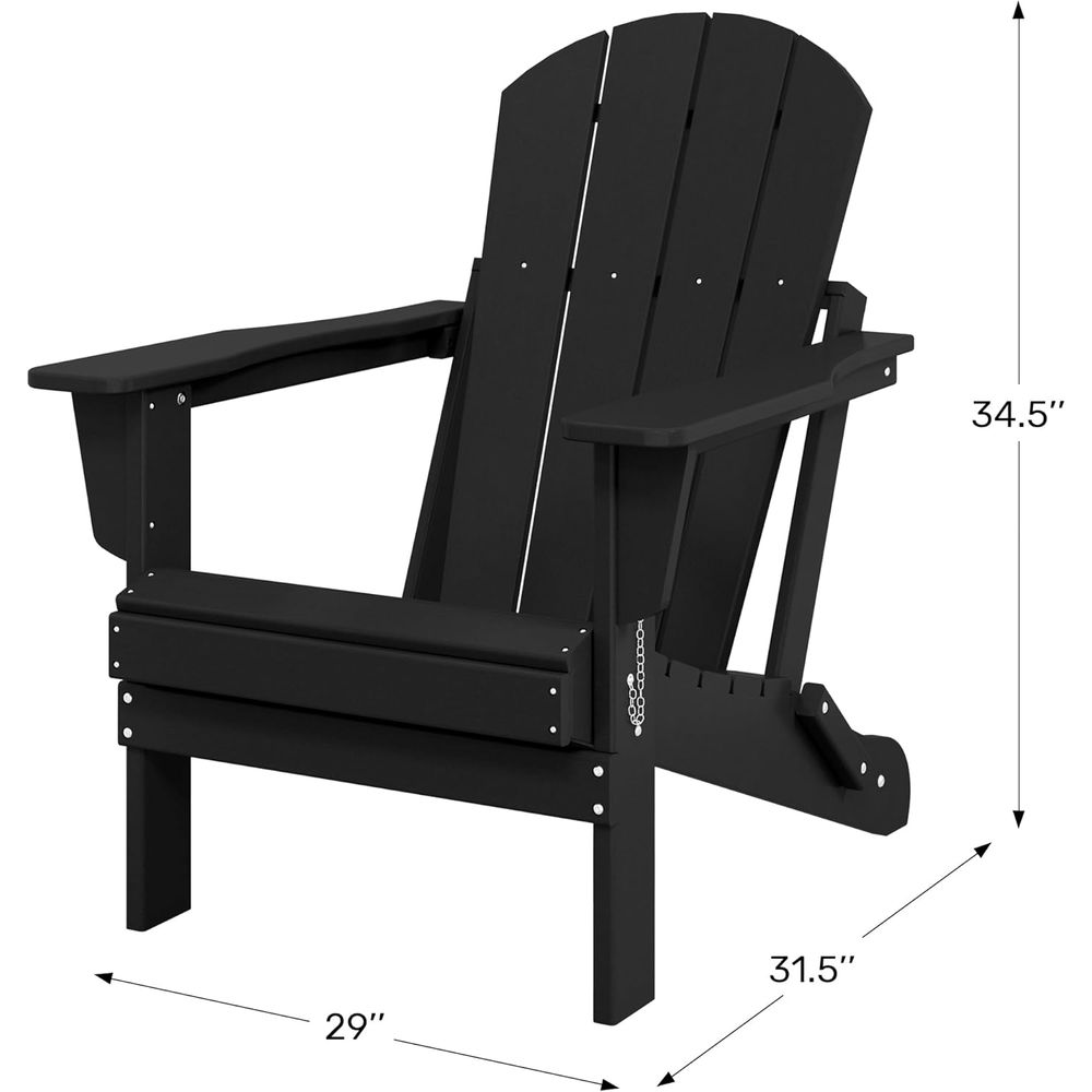 Set Kursi Adirondack Poli Luar - Outdoor Furniture Rocking Chair ulasan dan harga