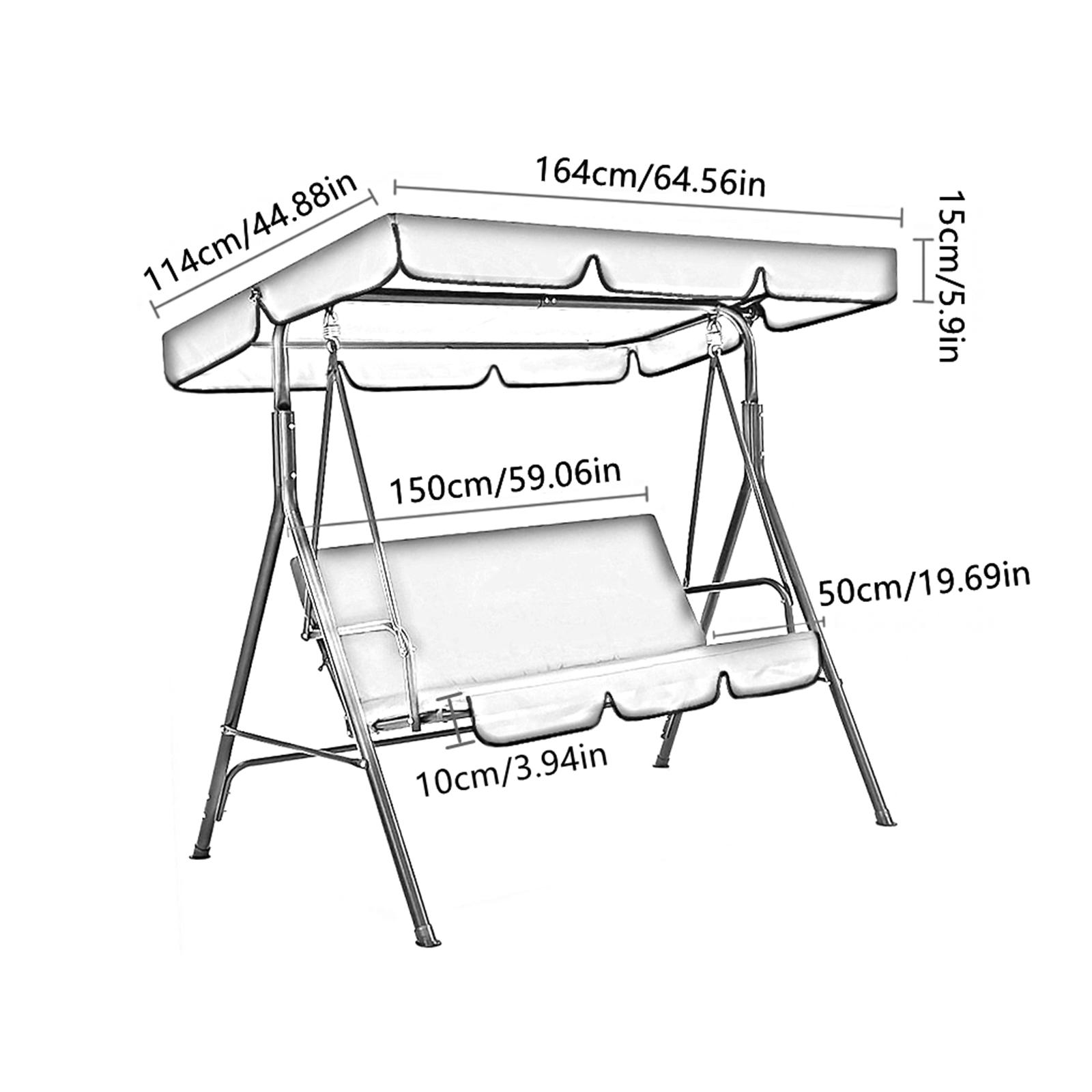 Kanopi Ayunan Teras Tahan Huja - Outdoor Furniture Deals ulasan dan harga