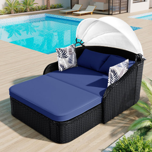 Tempat Tidur Santai Luar Ruang - Outdoor Daybed Furniture ulasan dan harga
