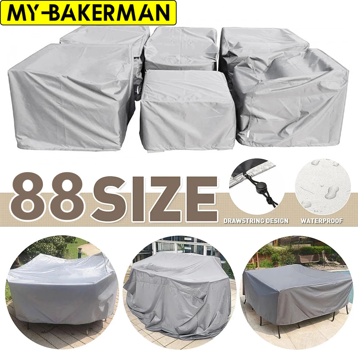 Penutup Furnitur Teras Tahan A - Outdoor Furniture Deals ulasan dan harga