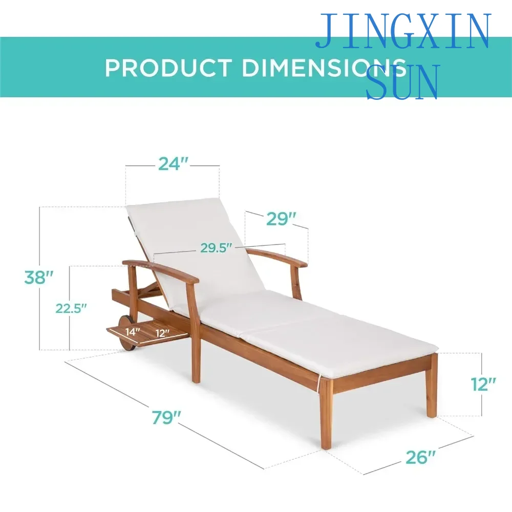 Kursi Santai Kayu Akasia 79x26 - Outdoor Furniture Without Cushions ulasan dan harga