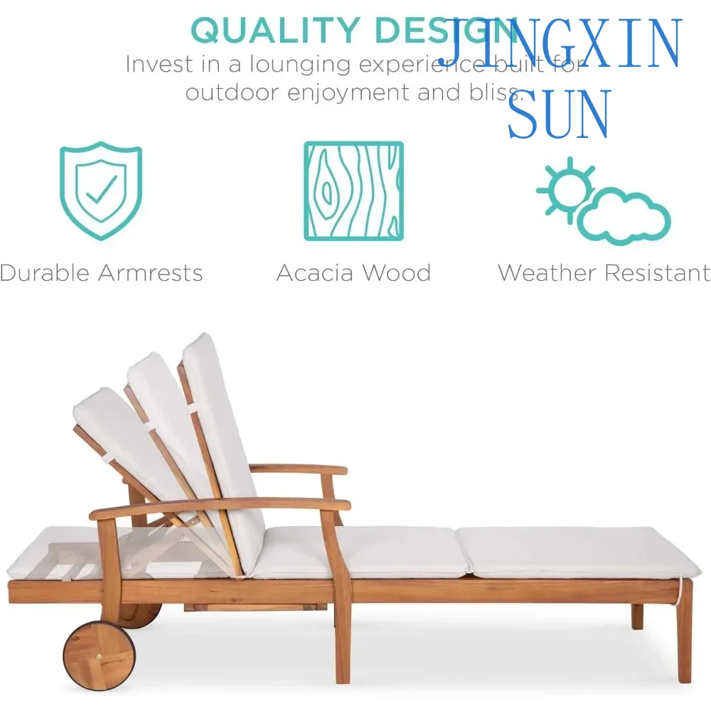 Kursi Santai Kayu Akasia 79x26 - Outdoor Furniture Without Cushions ulasan dan harga